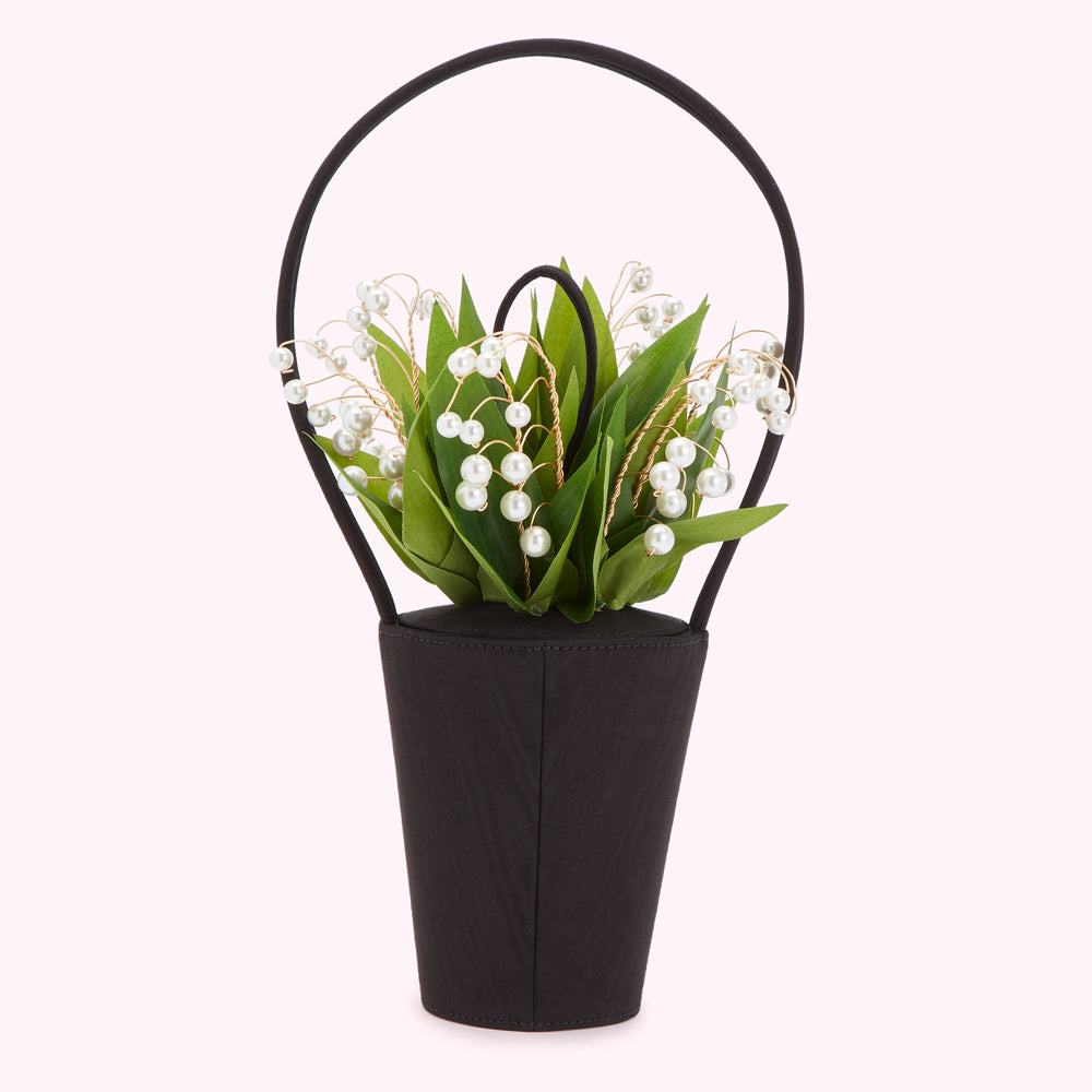 Black Lily Of The Valley Bag | Lulu Guinness