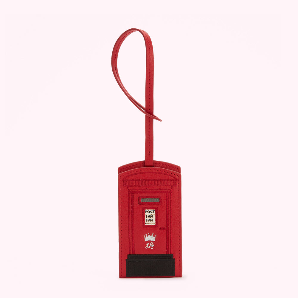 LULU GUINNESS レッド ルル メール ポストボックス パース Red Lulu Mail Postbox Purse | Lulu Guinness