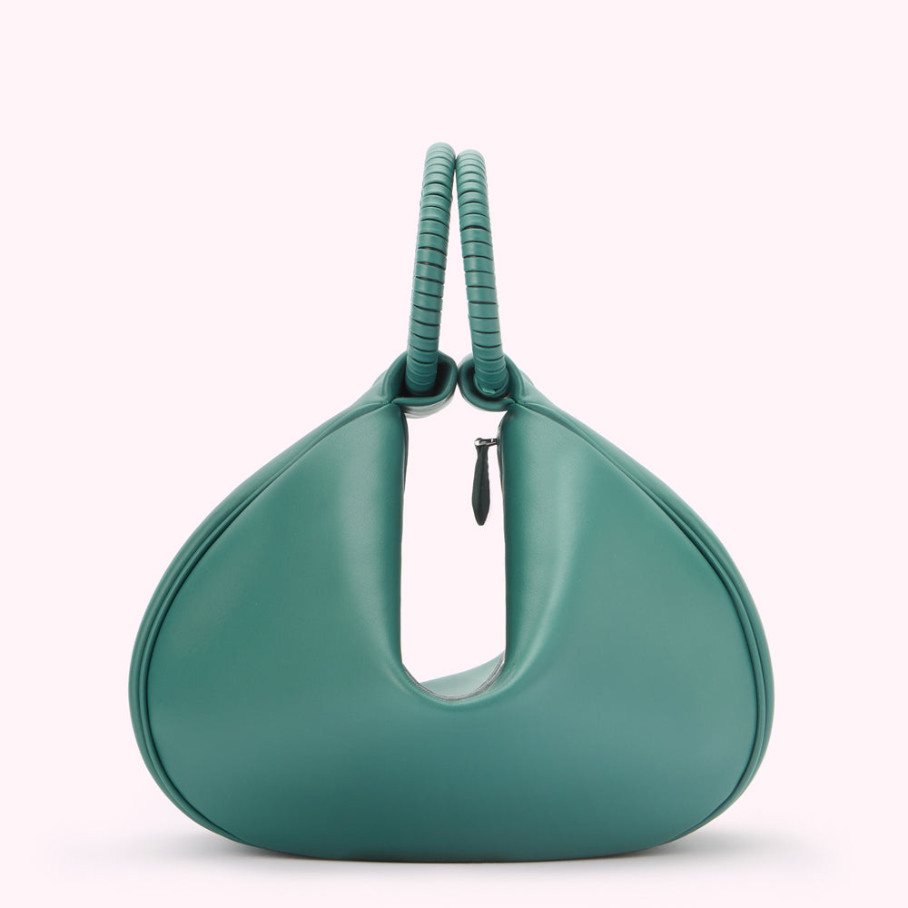 Seapine Leather Medium Cleo Handbag | Lulu Guinness