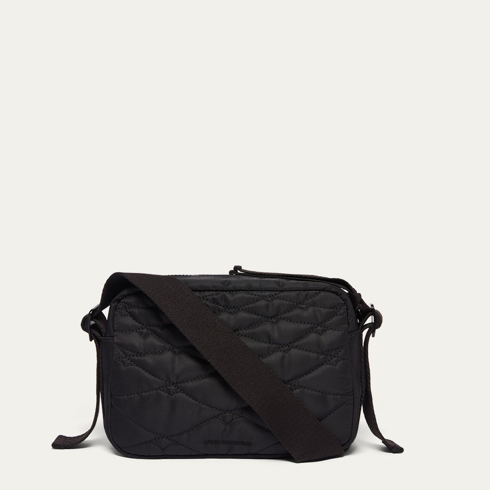 Black Quilted Lip Crossbody Bag | Designer Crossbody Bag | Lulu Guinness Black Quilted Lip Crossbody Bag | Designer Crossbody Bag | Lulu Guinness