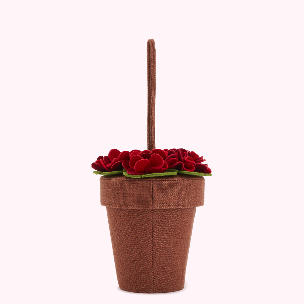 Flower pot purse new arrivals