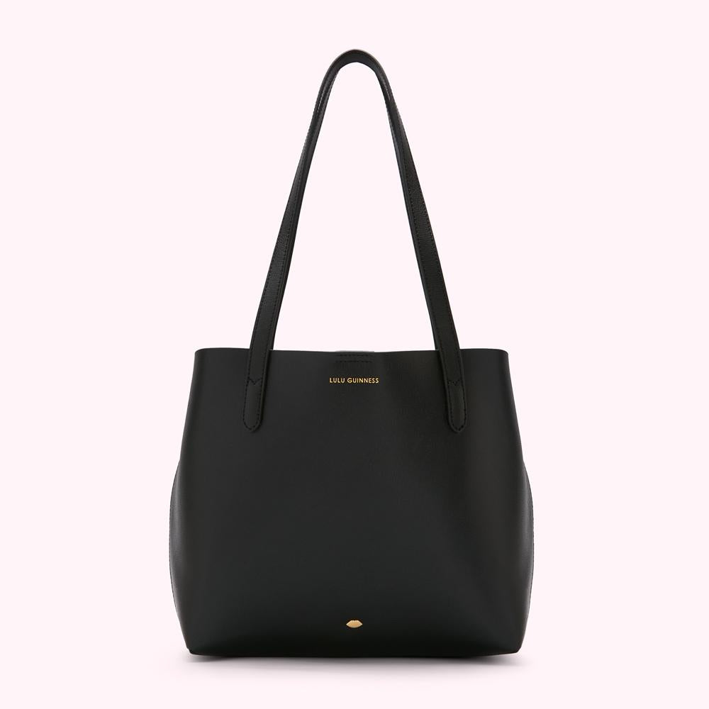 Coccinelle Logo-Embossed Leather Tote Bag