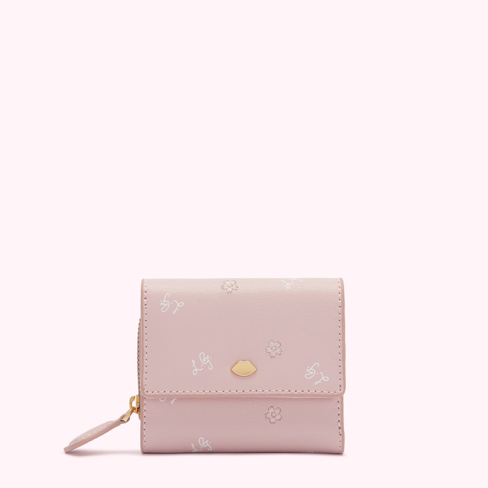 CHERRY BLOSSOM LEATHER JODIE WALLET