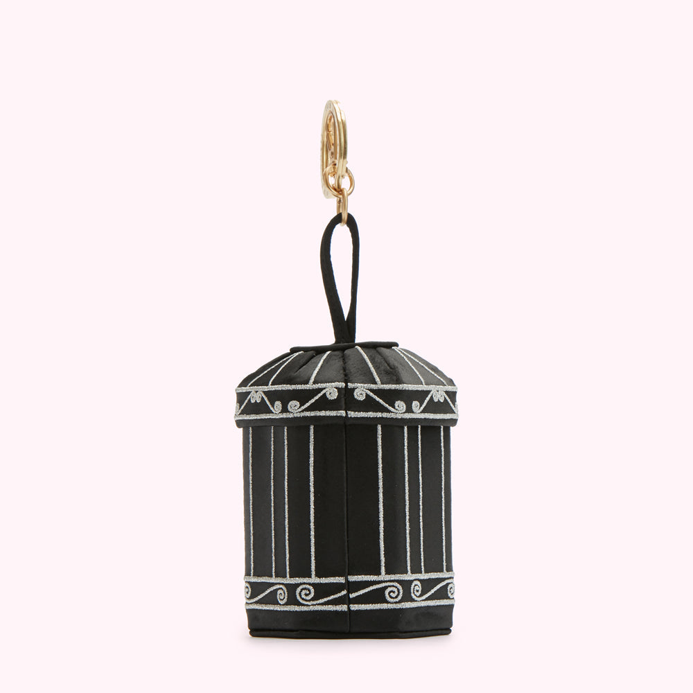 Black Birdcage Mini Collectible Charm | Lulu Guinness