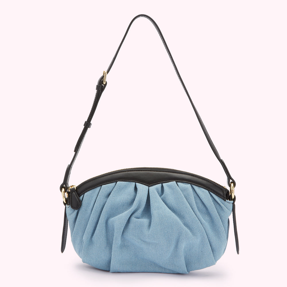 DENIM ROSALYN SHOULDER BAG