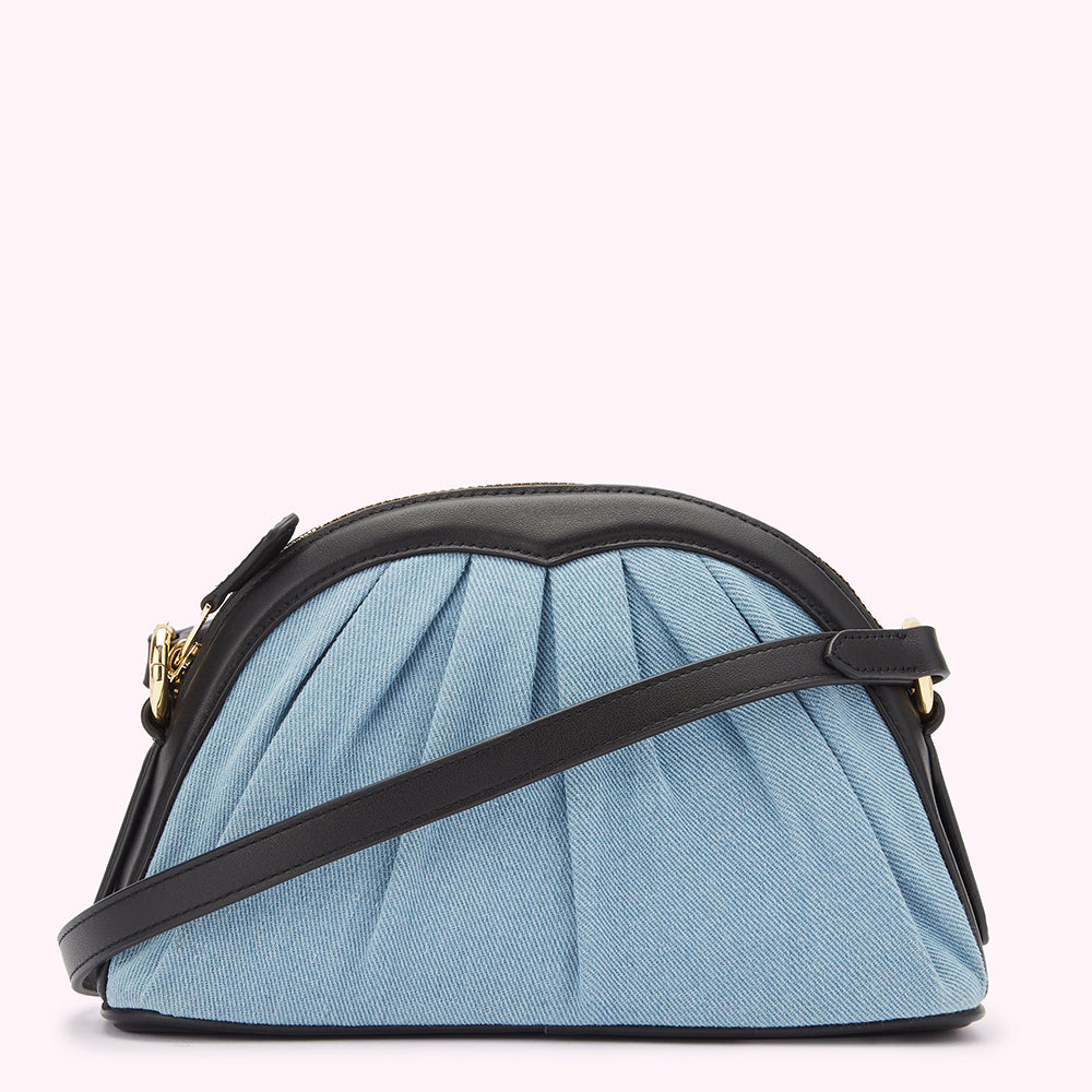 DENIM KEIRA CROSSBODY BAG