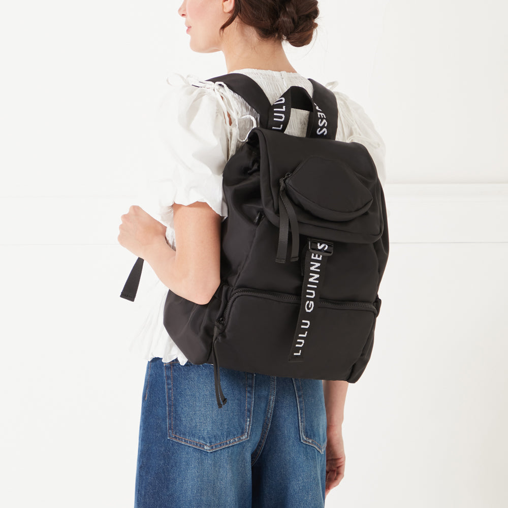 BLACK MILLIE BACKPACK