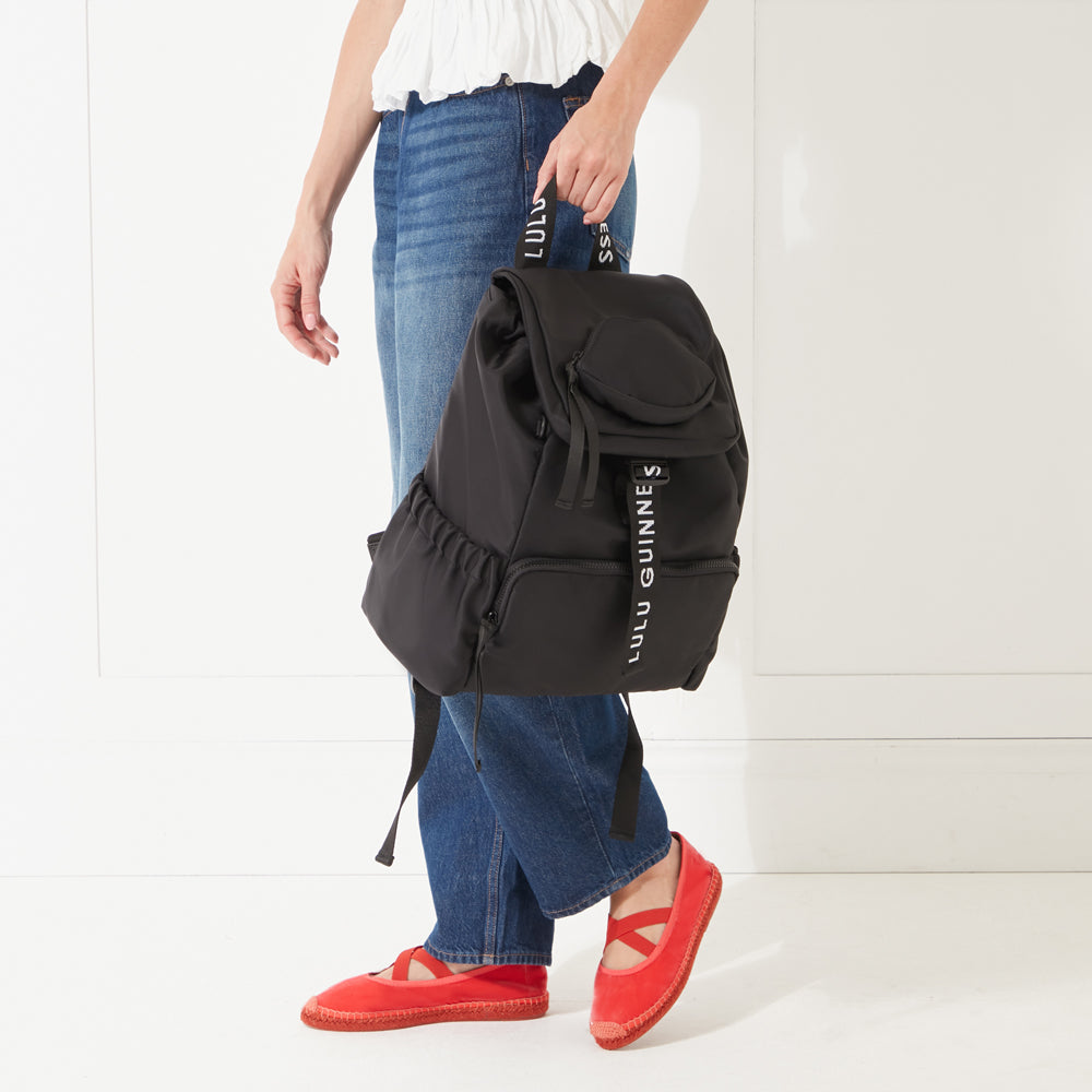 BLACK MILLIE BACKPACK