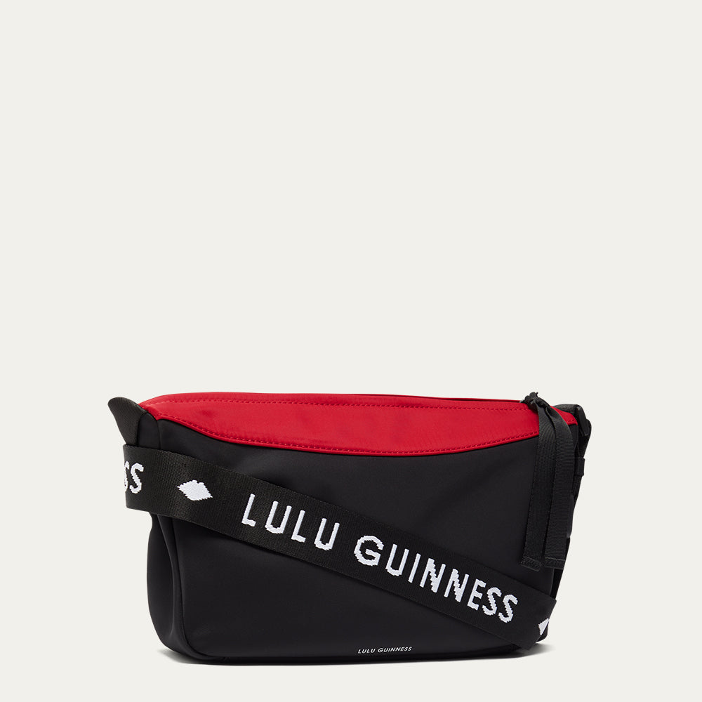 BLACK MULTI PUCKER UP LIPS BAG