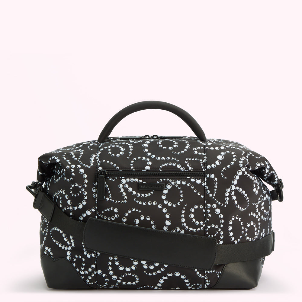 BLACK LULU PEARL PRINT FENELLA HOLDALL