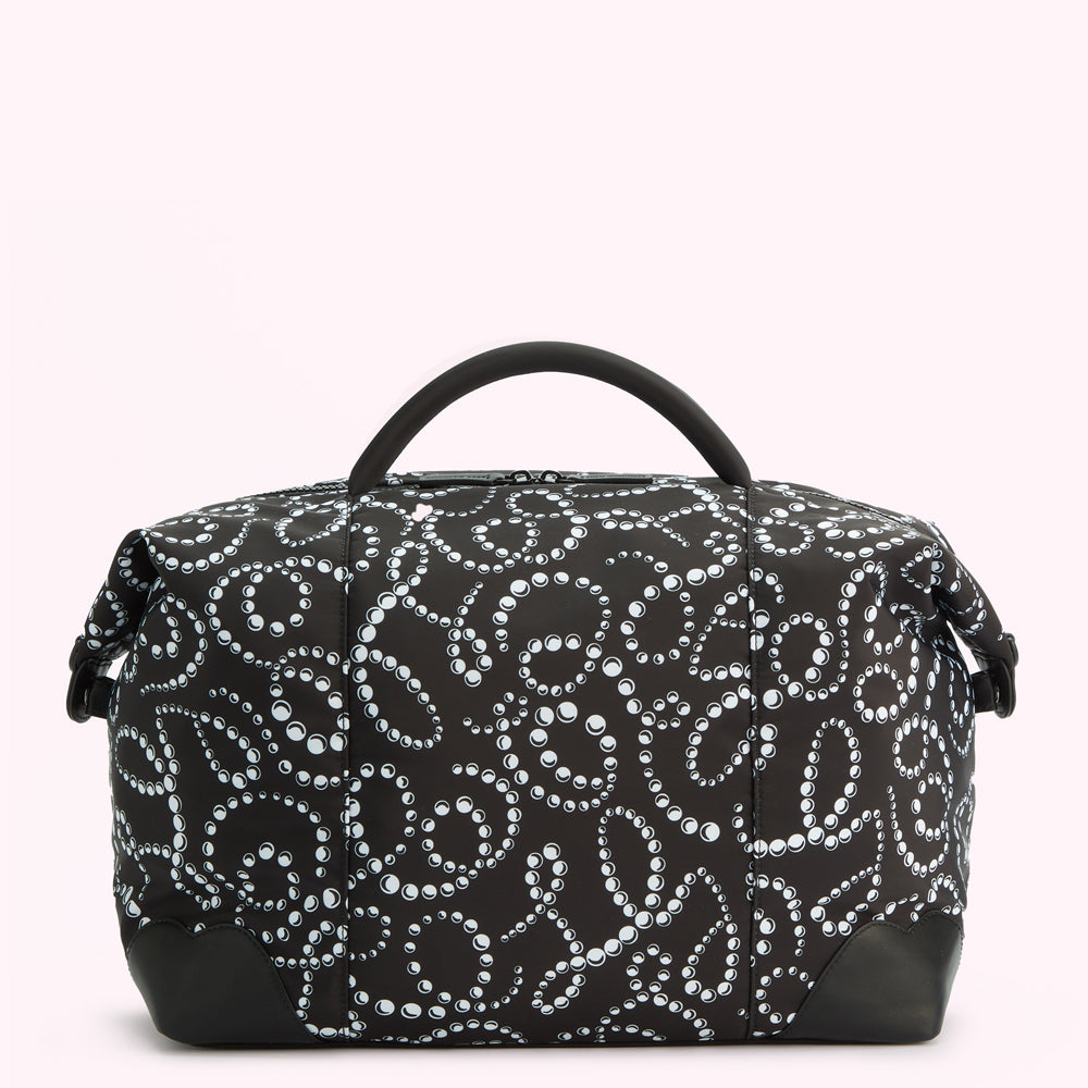 BLACK LULU PEARL PRINT FENELLA HOLDALL