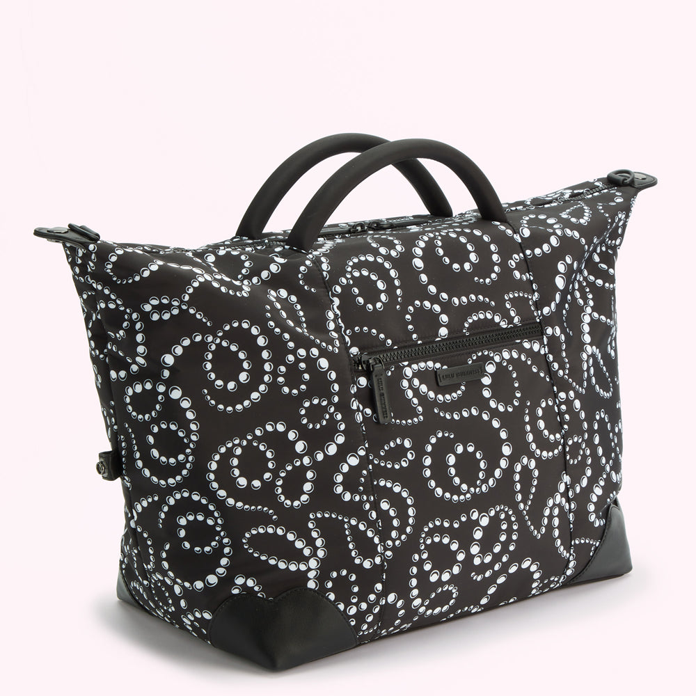 BLACK LULU PEARL PRINT FENELLA HOLDALL