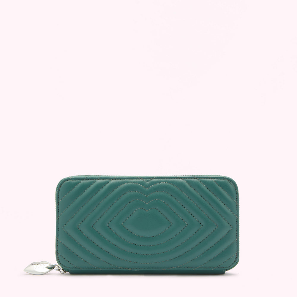 SEAPINE LIP QUILTED LEATHER TANSY WALLET