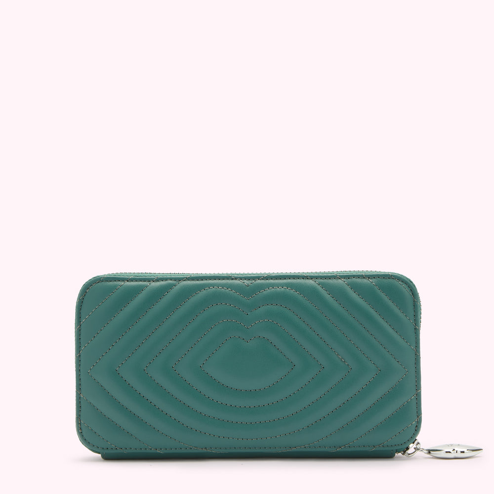 SEAPINE LIP QUILTED LEATHER TANSY WALLET