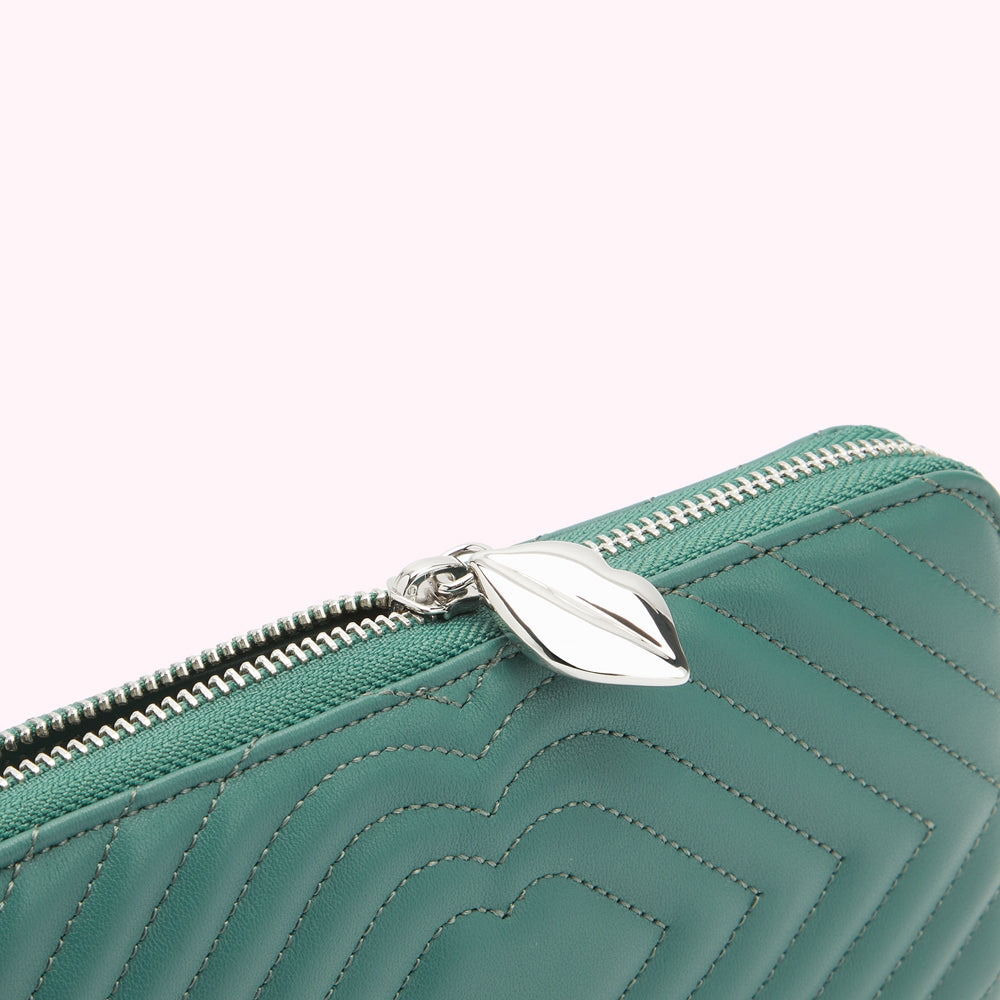 SEAPINE LIP QUILTED LEATHER TANSY WALLET