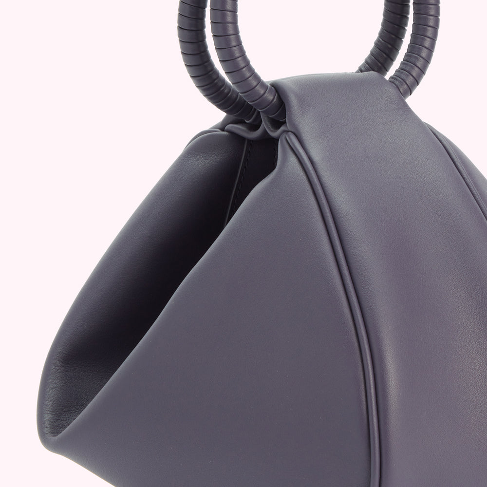 NIGHTSHADE LEATHER MEDIUM CLEO HANDBAG