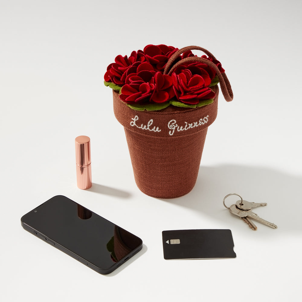 ted baker plant pot bag Brown Geranium Flower Pot Bag