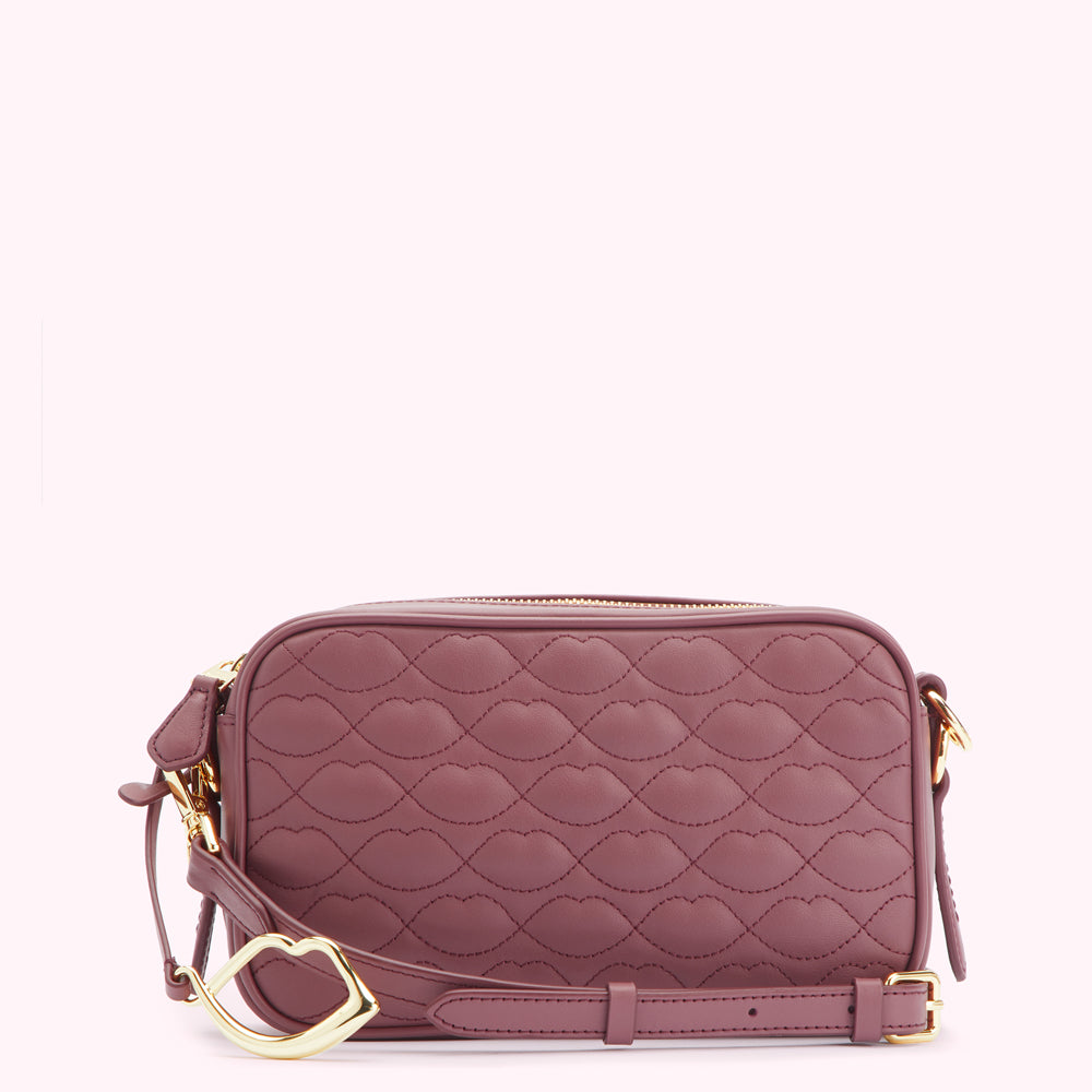 ASTER SMALL QUILTED LIP LEATHER ASHLEY CROSSBODY BAG