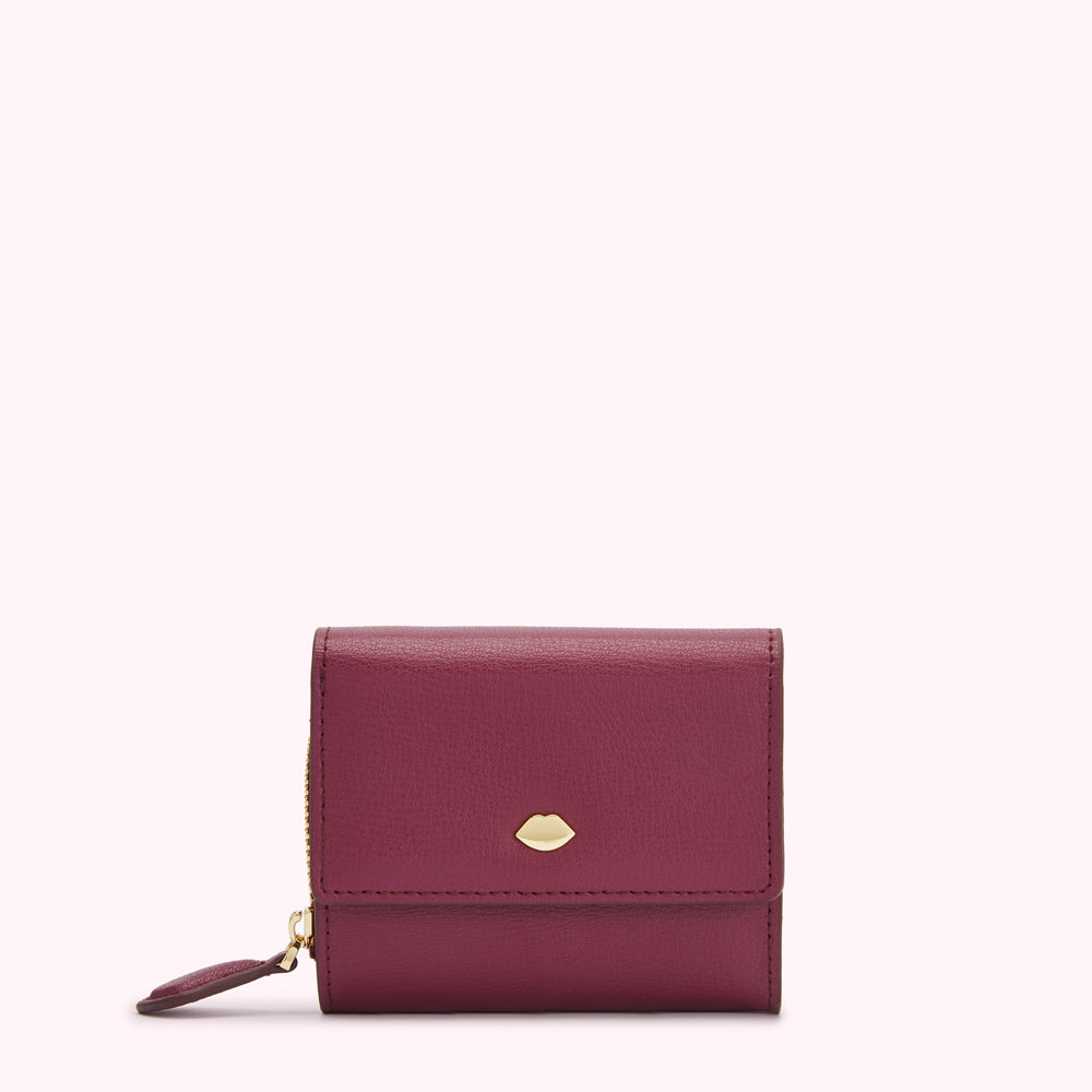 PEONY LEATHER JODIE WALLET