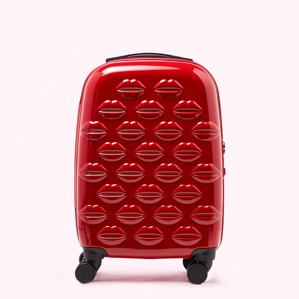RED SMALL LIPS SPINNER CASE