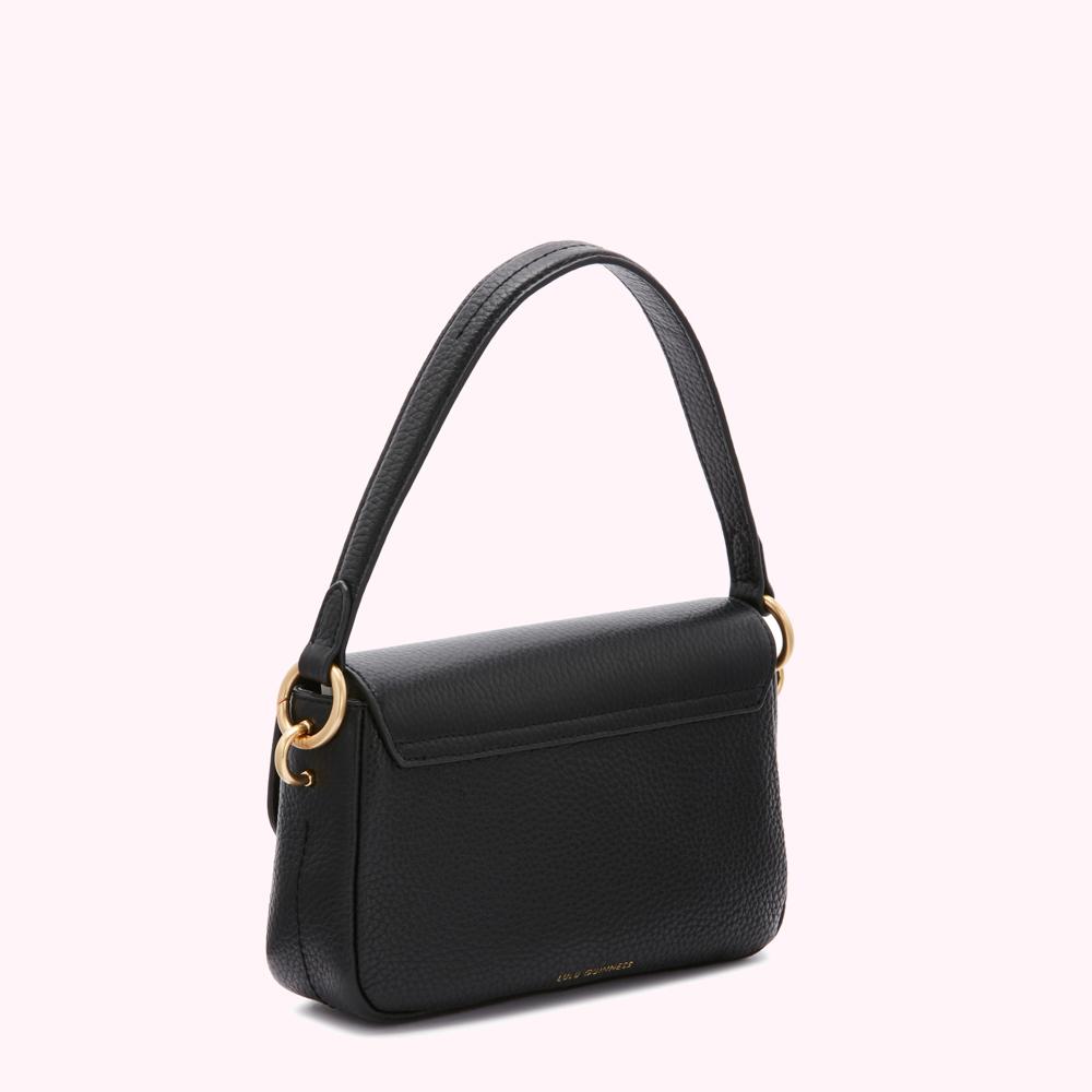 Black Lip Turnlock Riley | Handbags | Lulu Guinness
