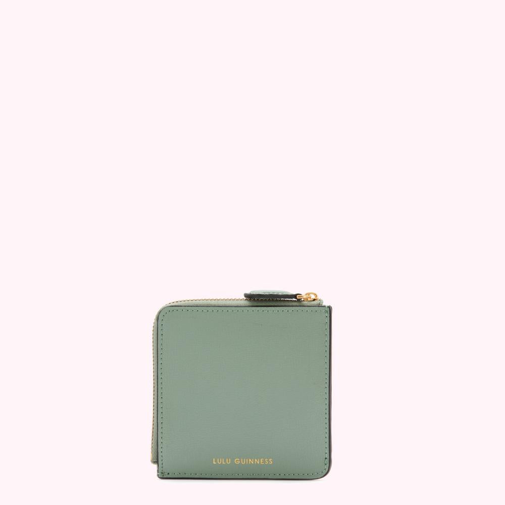 SAGE GIN AND TONIC SQUARE COIN PURSE