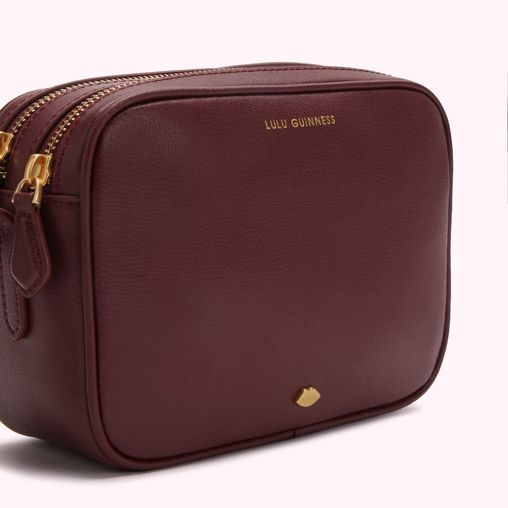 ROSEWOOD LEATHER COLE CROSS BODY BAG
