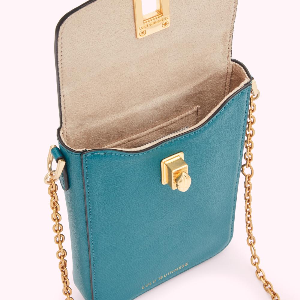 EMERALD LEATHER RITA CROSSBODY MINI BAG