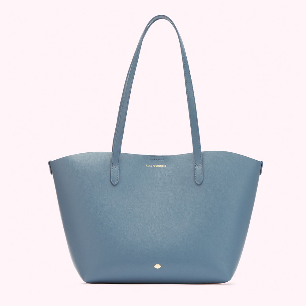 SEAL LEATHER SMALL IVY TOTE BAG