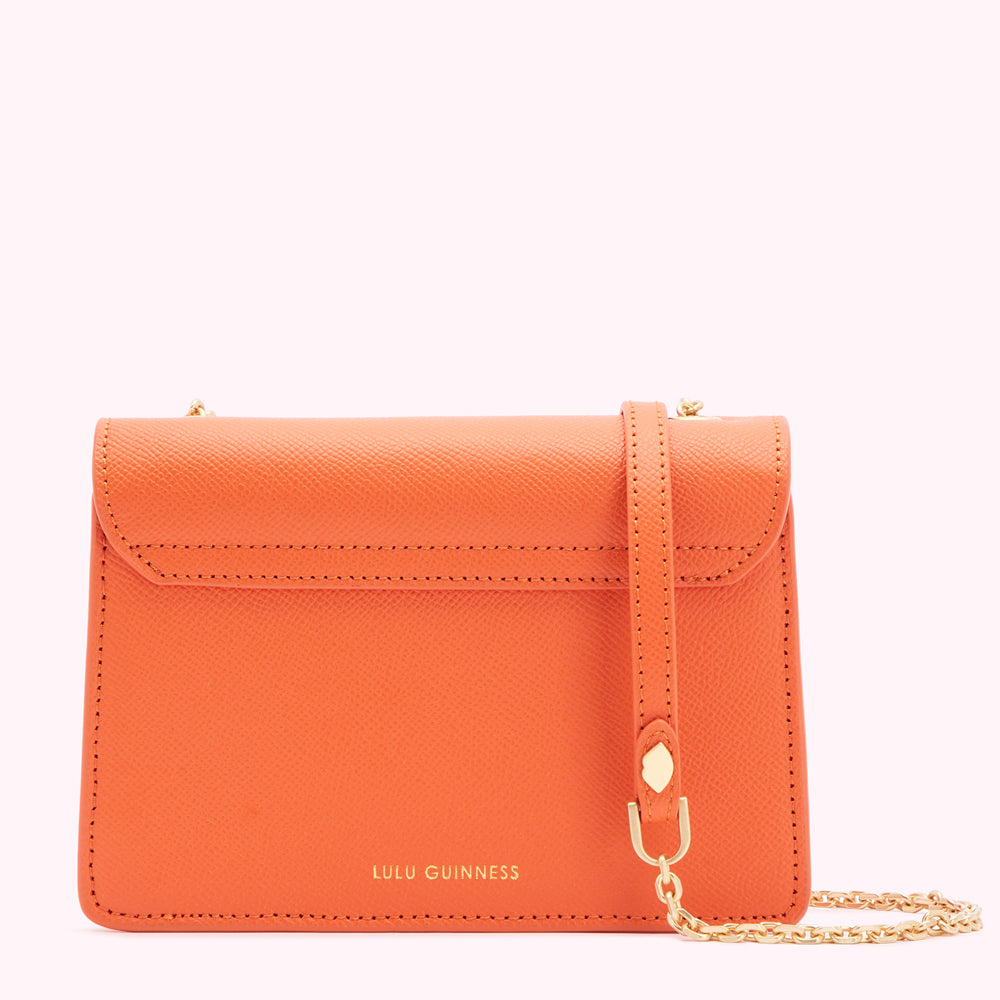 CLEMENTINE SMALL LIP TURNLOCK POLLY CROSSBODY BAG