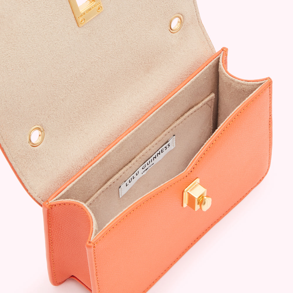 CLEMENTINE LEATHER POLLY CROSSBODY BAG